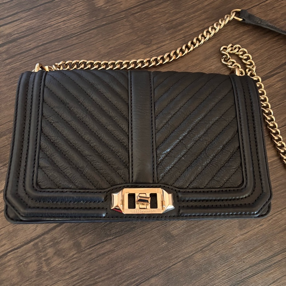 Black crossbody bag purse - Picture 3 of 10